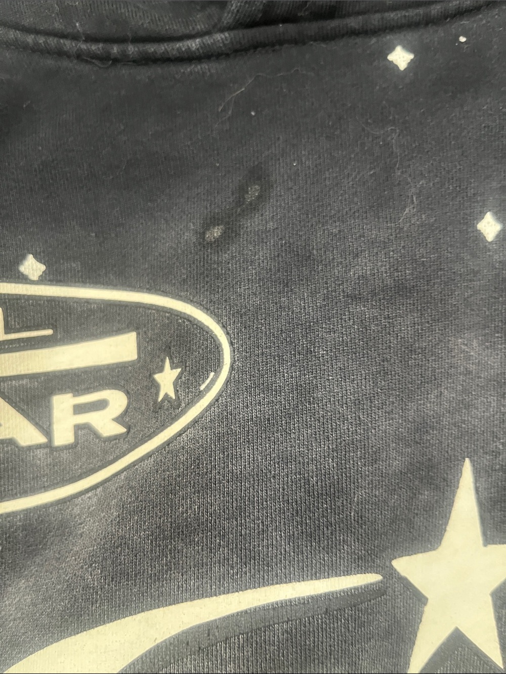 Hellstar Black Graphic Hoodie - Hellstar Branding - Picture 3 of 5